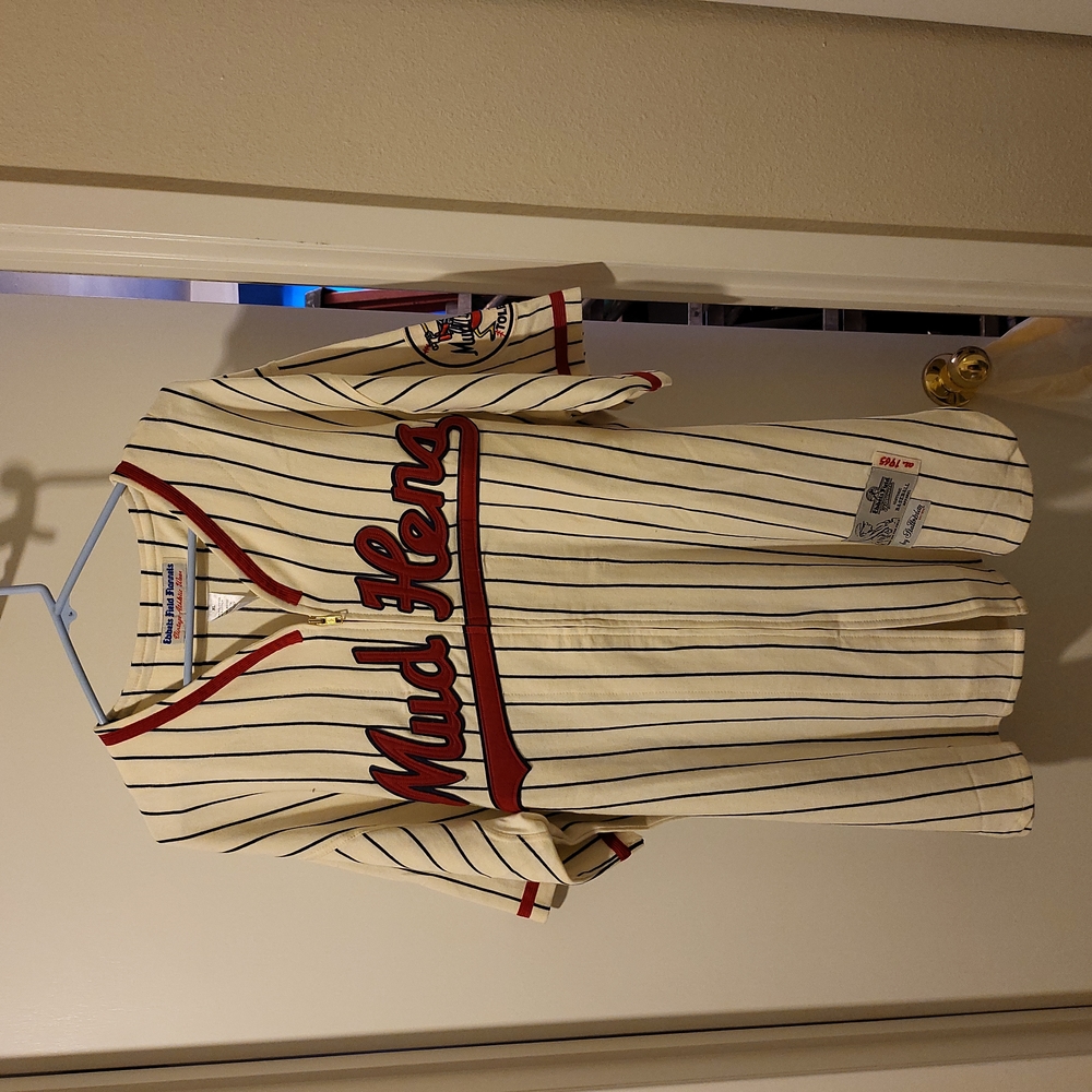 Ebbets field flannel - Toledo Mud Hens #7